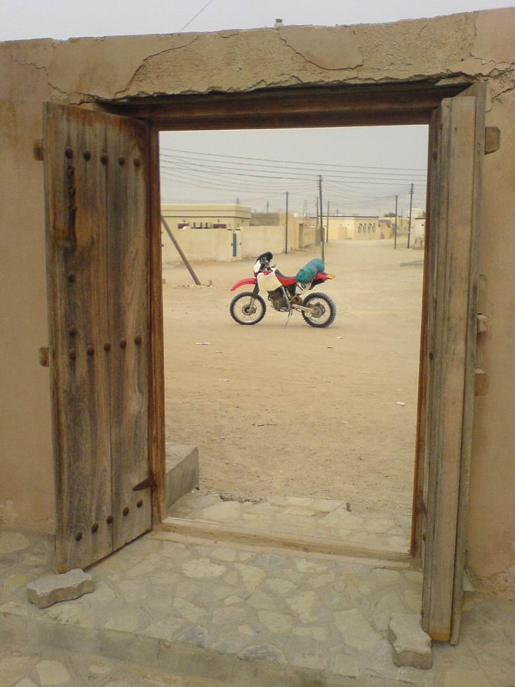 Bikers have everywhere open doors