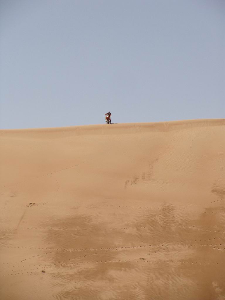 On top of the dune